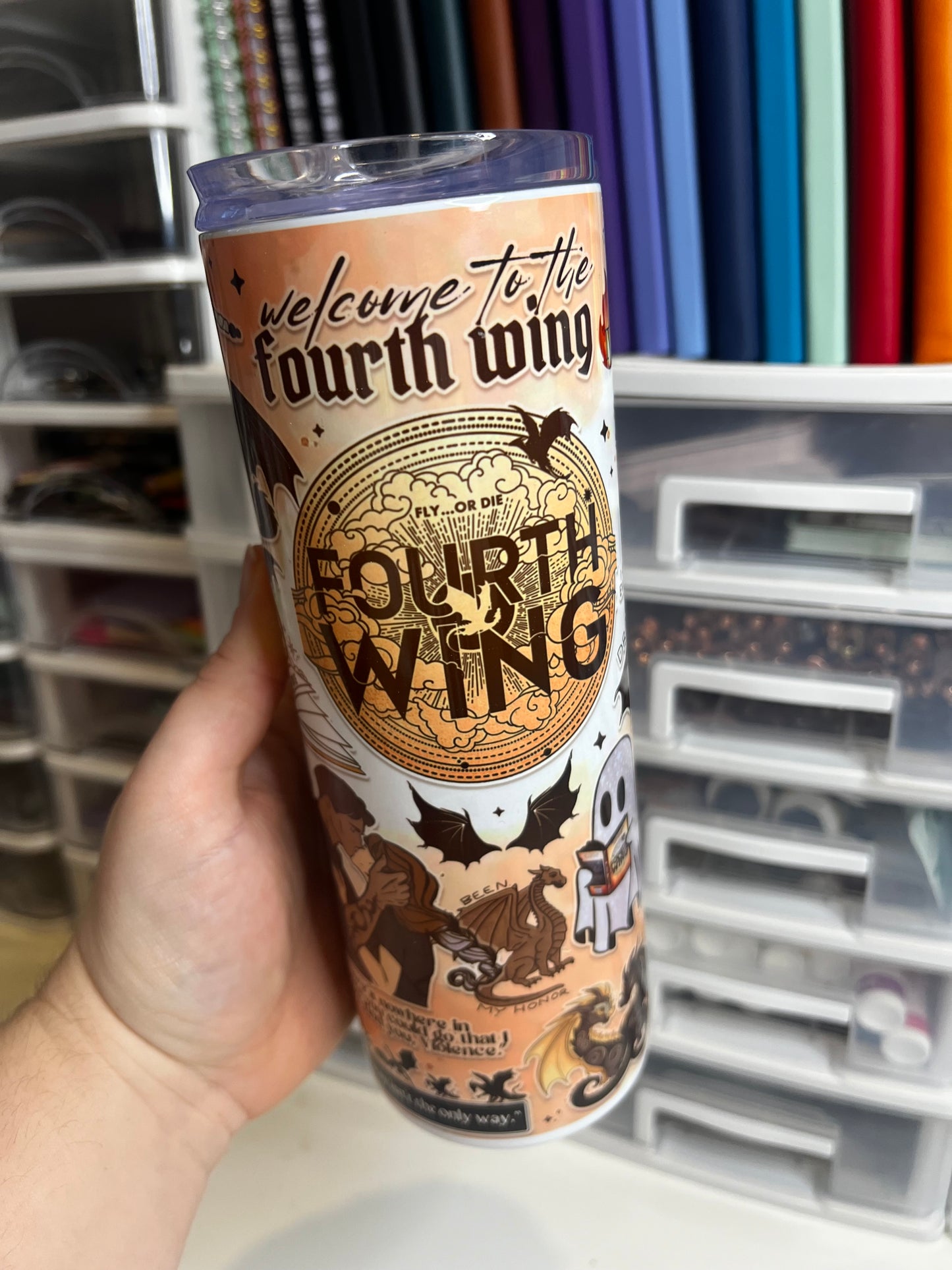 Fourth Wing Tumbler