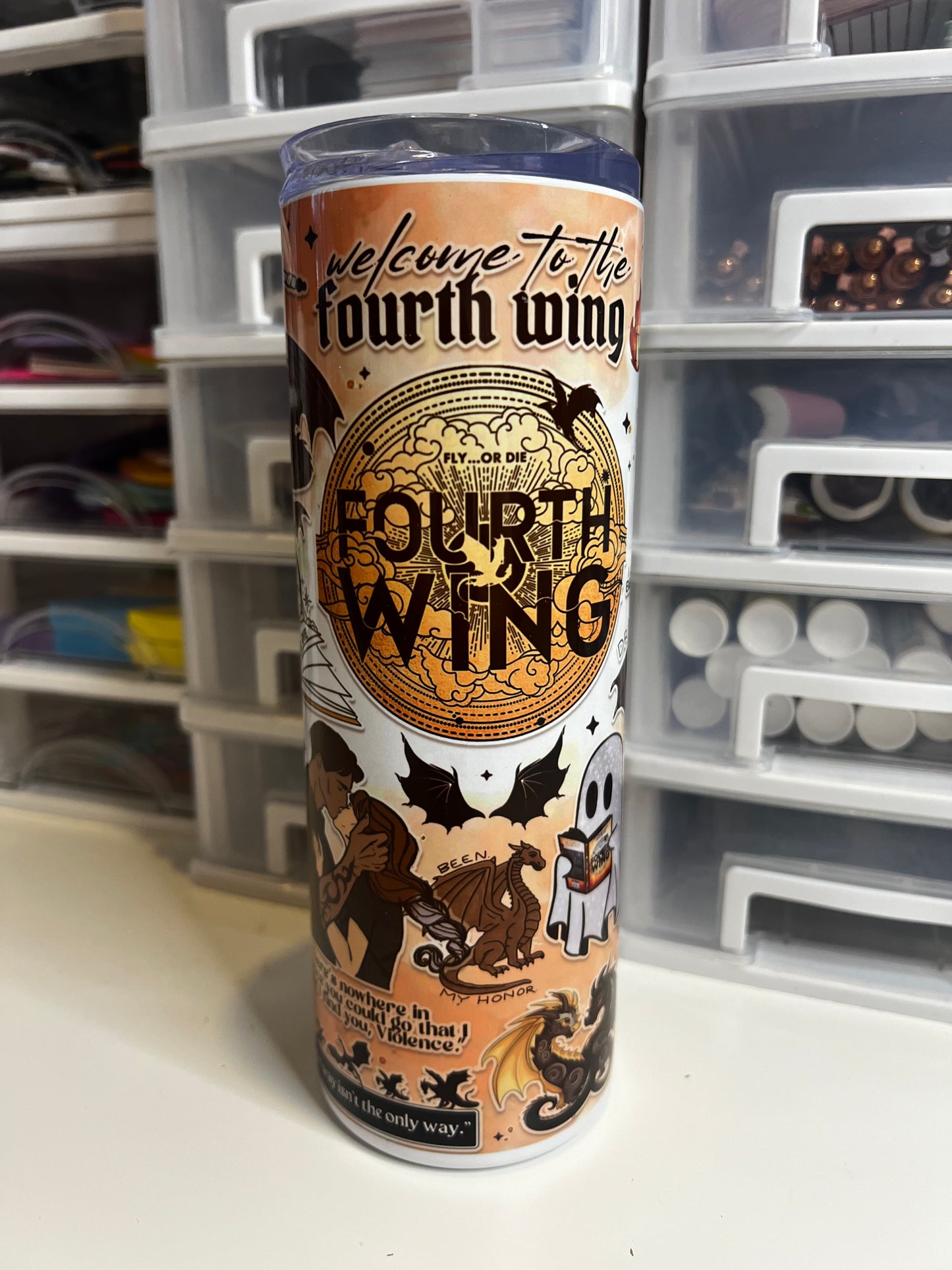 Fourth Wing Tumbler