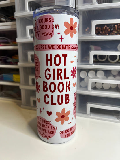 Hot Girl Book Club Tumbler