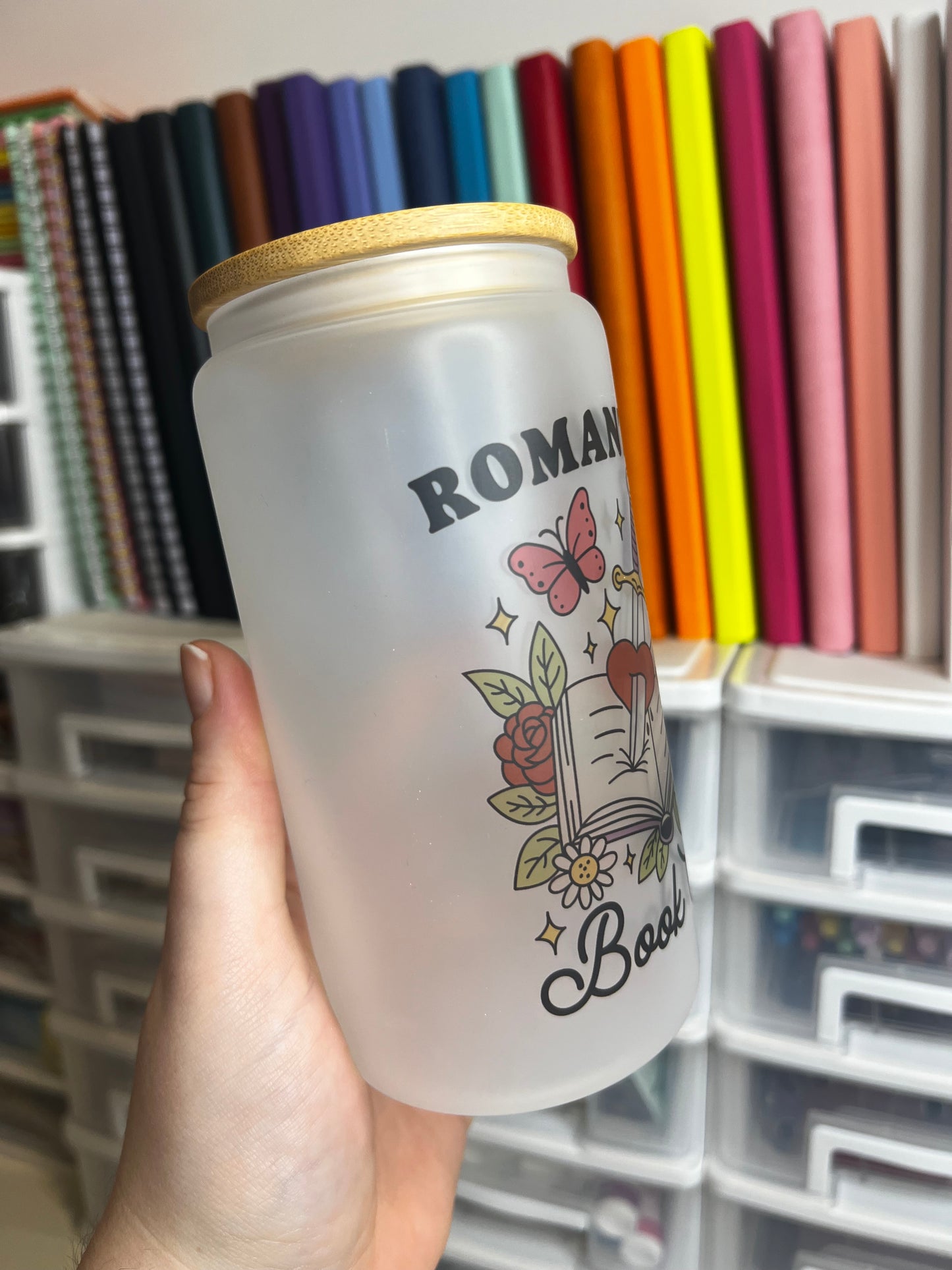 Romantasy Bookclub Glass Can