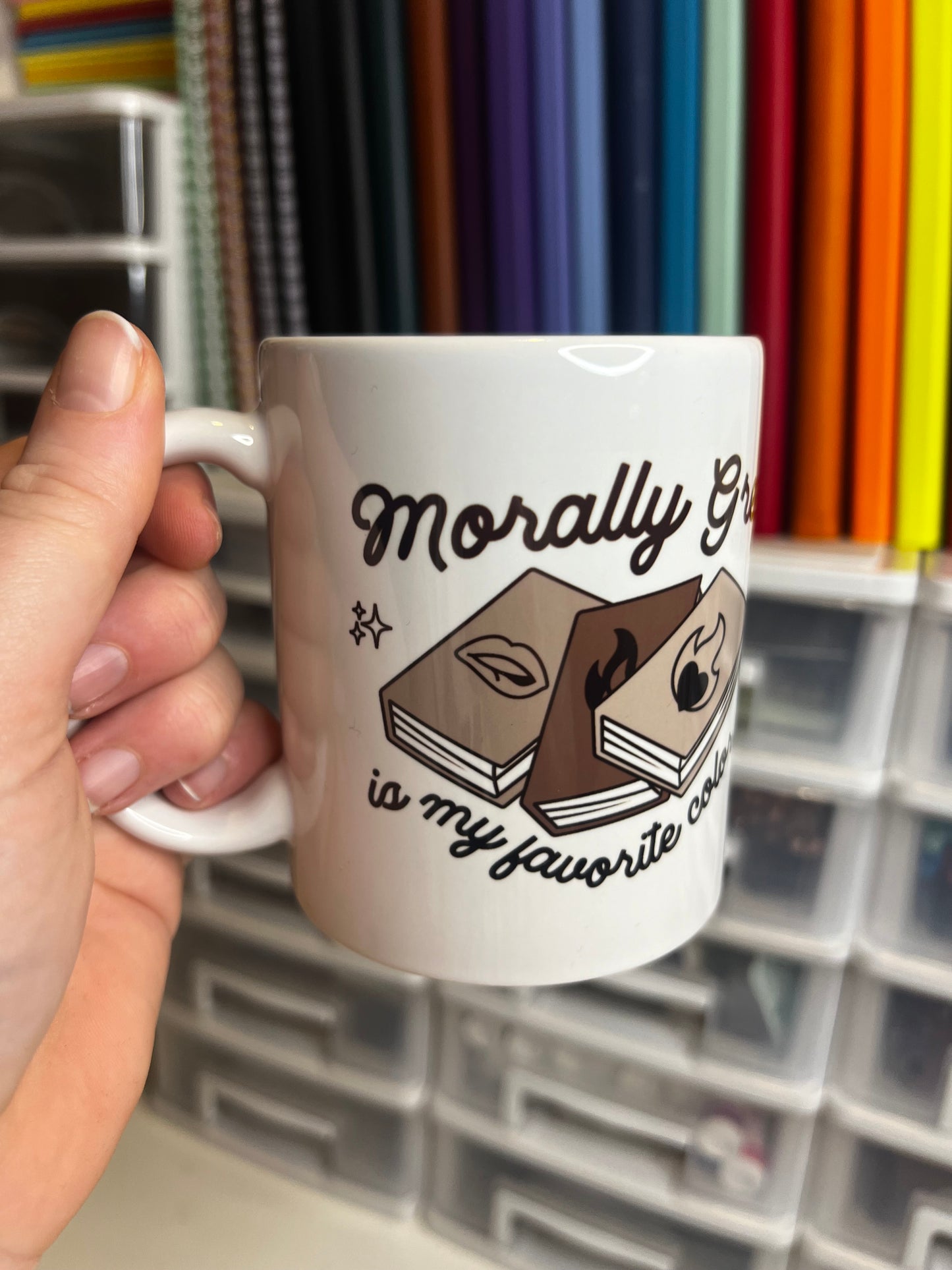 Morally Grey is my favourite Colour Mug