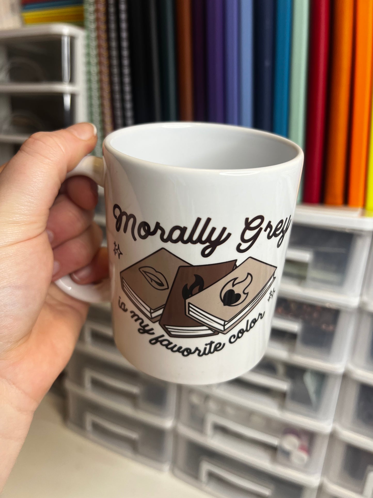 Morally Grey is my favourite Colour Mug