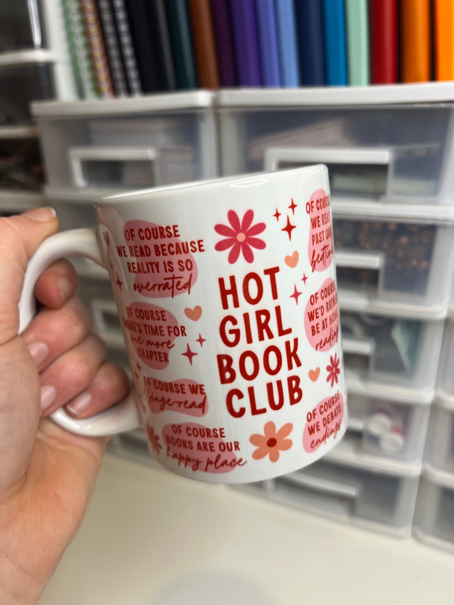 Hot Girl Bookclub Mug