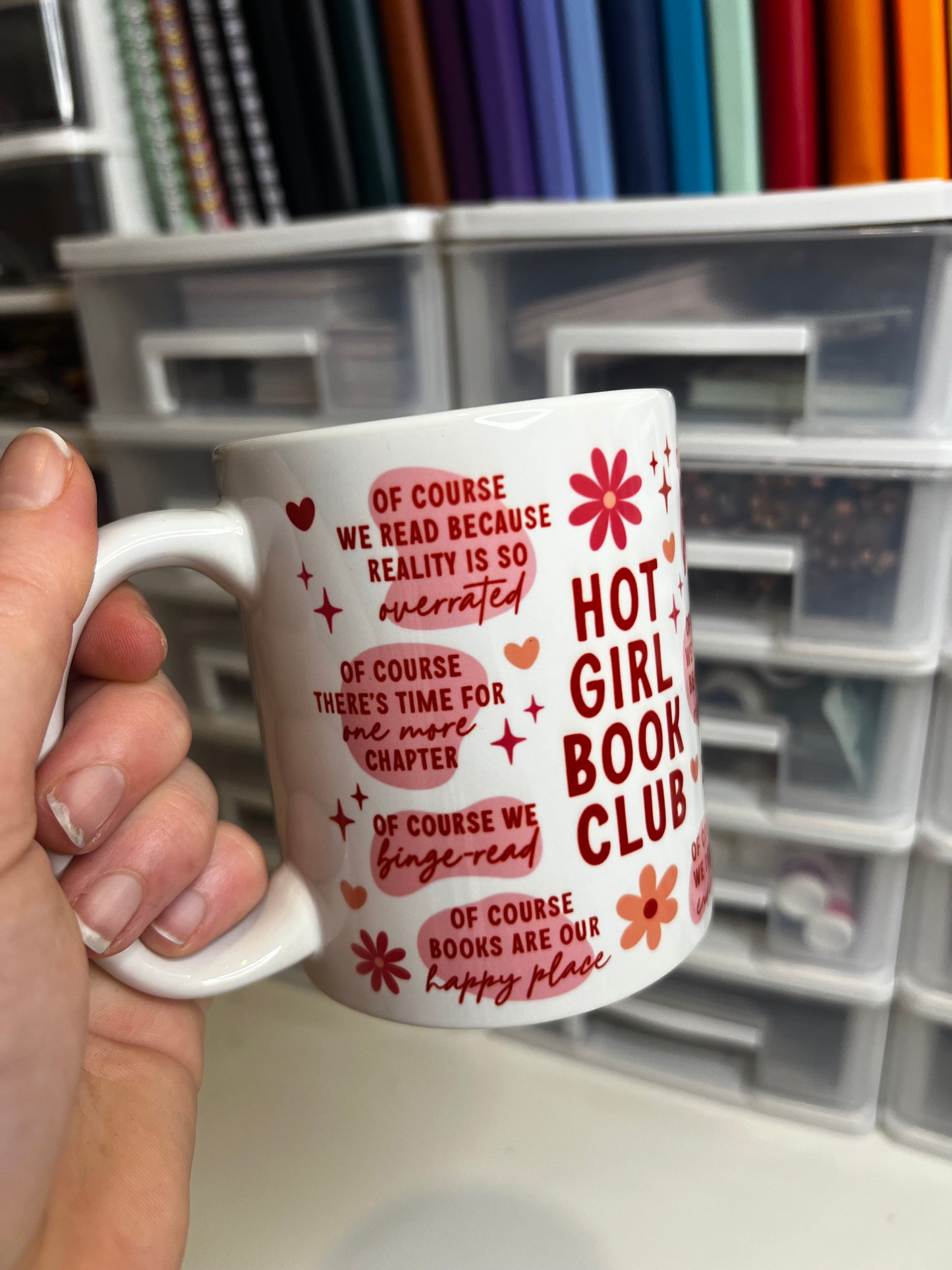 Hot Girl Bookclub Mug