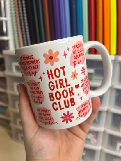 Hot Girl Bookclub Mug