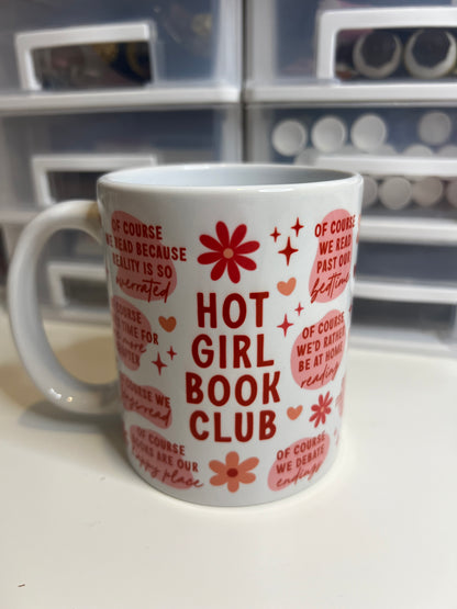 Hot Girl Bookclub Mug