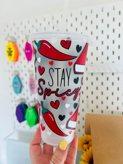 Stay Spicy Cold Cup